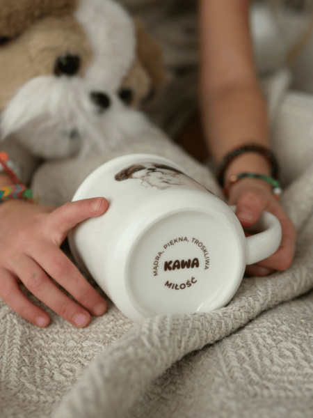 ZESTAW 2 KUBKÓW KOLEKCJONERSKICH "KAWA" 330ML zdjęcie 1