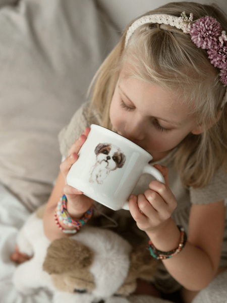 ZESTAW 2 KUBKÓW KOLEKCJONERSKICH "KAWA" 330ML zdjęcie 3