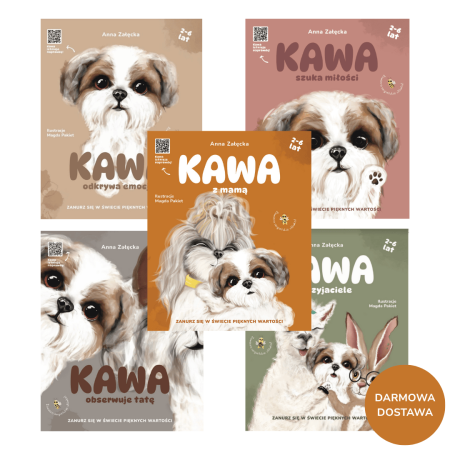 ZESTAW KAWY FAMILIJNEJ 5 KSIĄŻEK